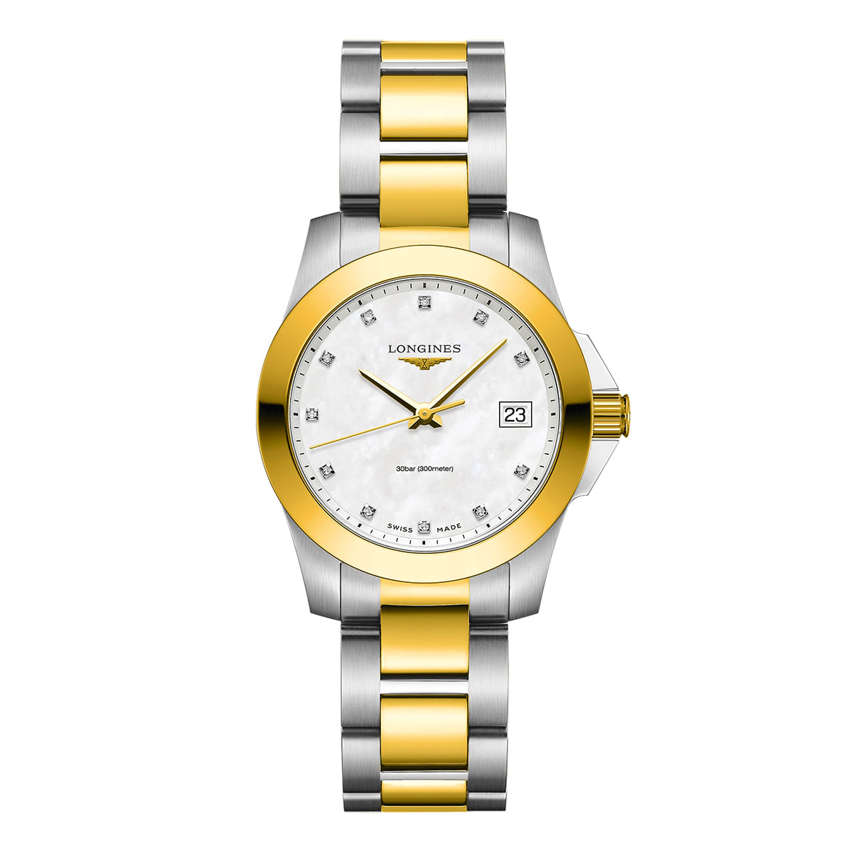 Reloj Longines Conquest L3.377.3.87.7 Mujer Time Square