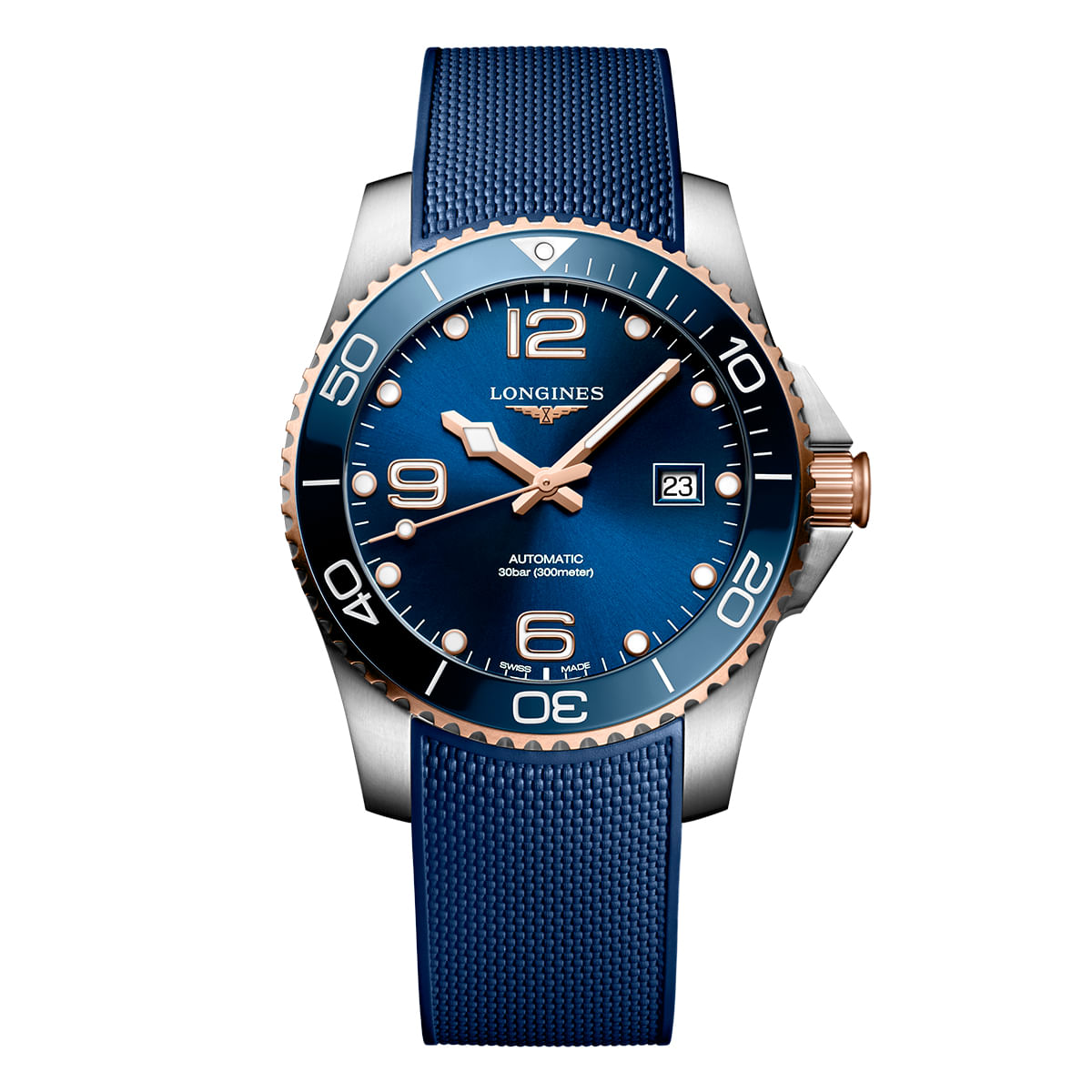 Reloj Longines HydroConquest L3.781.3.98.9 Time Square