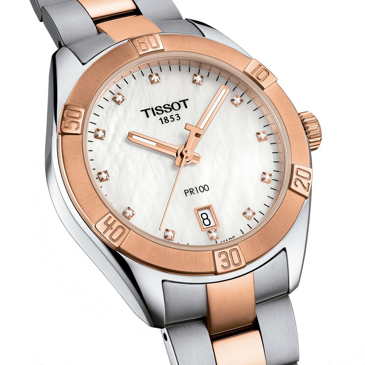 Reloj Tissot Pr 100 Sport Chic T101.910.22.116.00