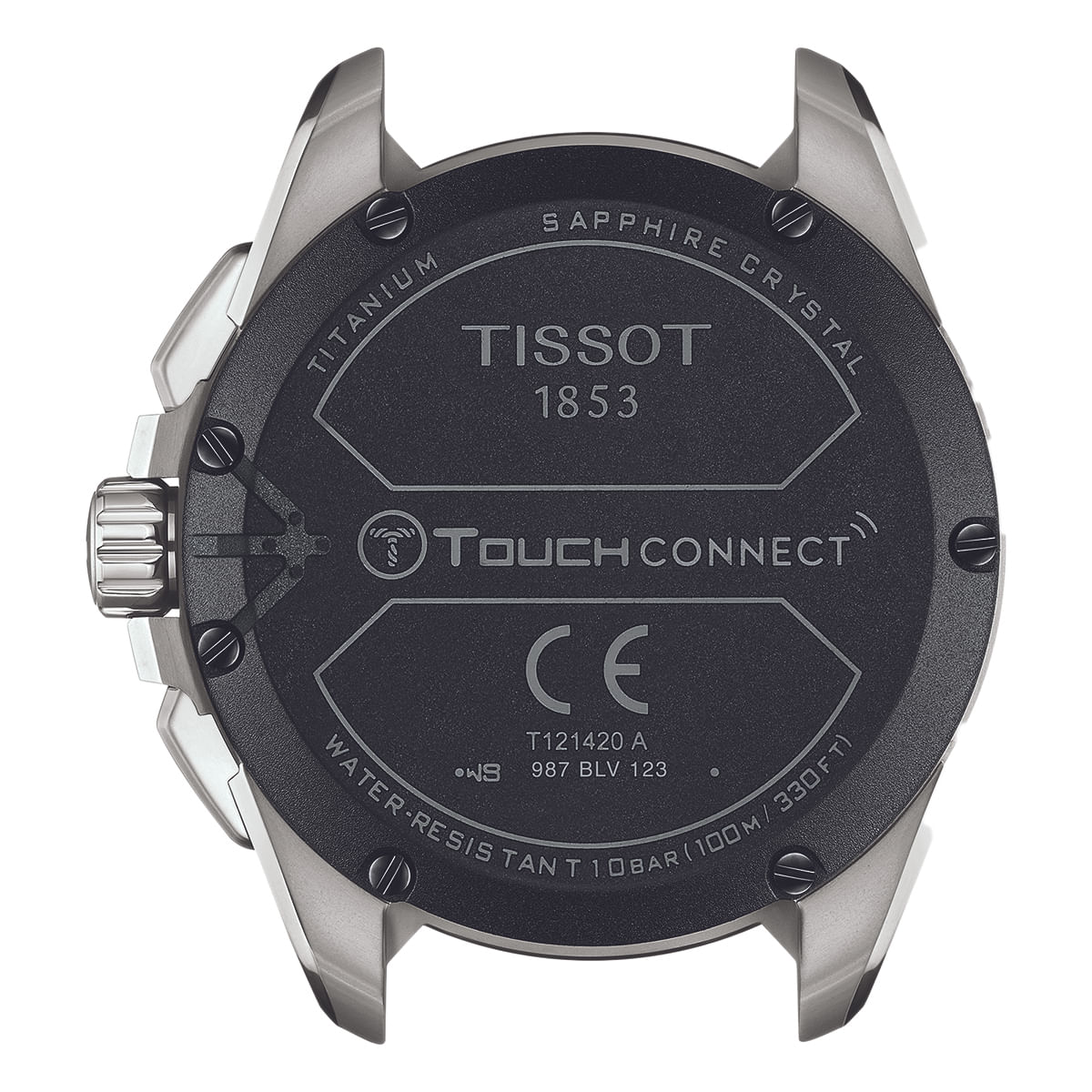 Reloj Tissot Touch Connect solar T121.420.47.051.06 Time Square