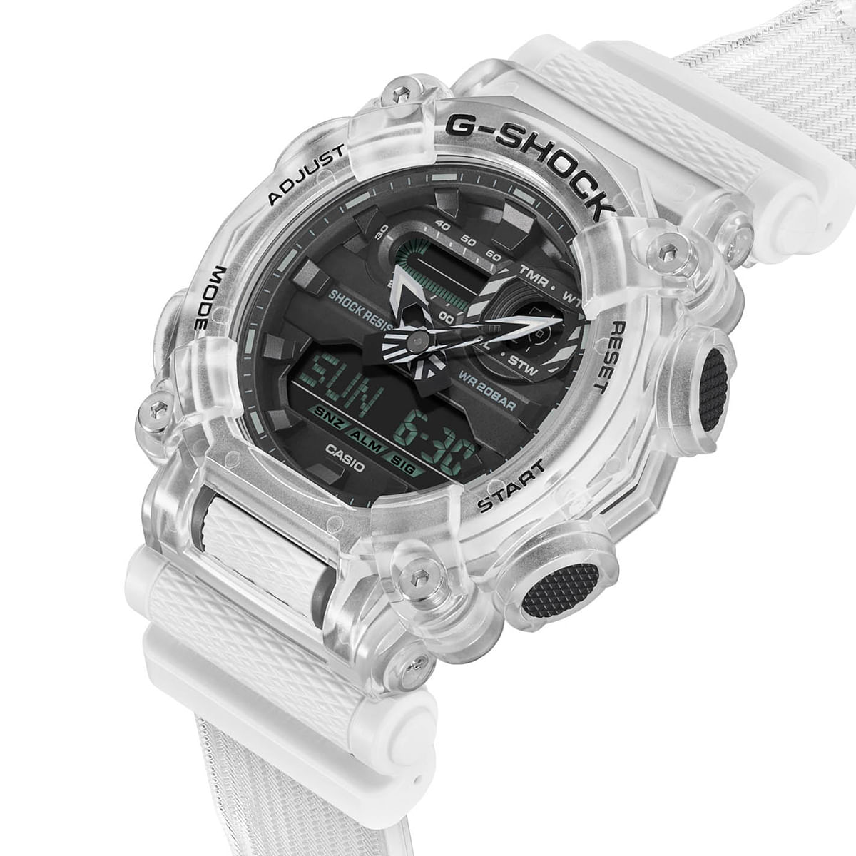 Reloj G-SHOCK GA-900SKL-7A Resina Hombre Transparente - Btime