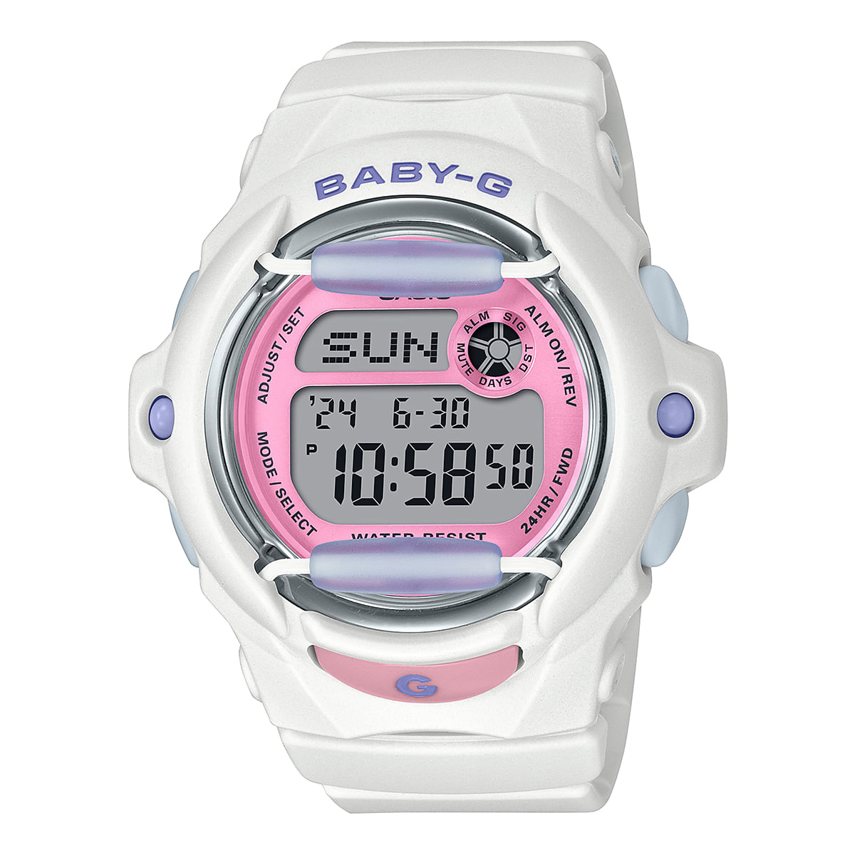 Casio Bg-1006sa-4aer Reloj Digital Para Niña Colección Baby-g Caja